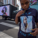A fan at Nipsey Hussle memorial April 11, 2019.